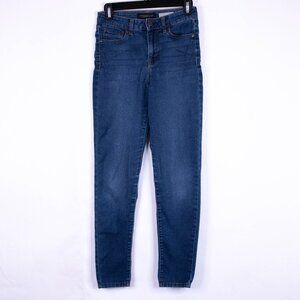 Aeropostale Womens Size 2 REG/NORMAL High Waisted Jegging Stretch Blue Jeans